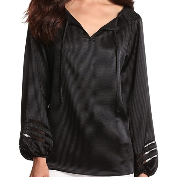 Jones New York Tops - JONES NEW YORK Long Blouson Sleeve Blouse